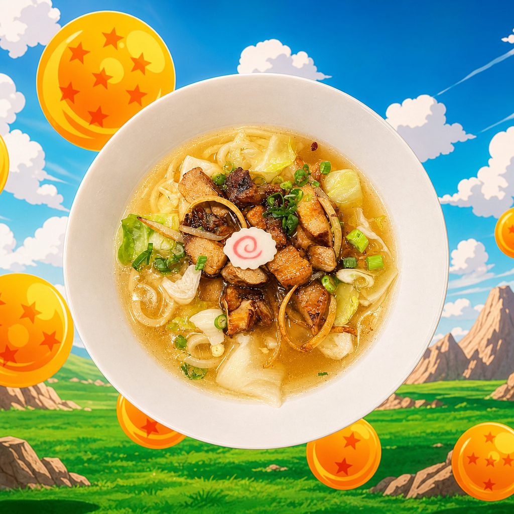 Soy Sake Udon.