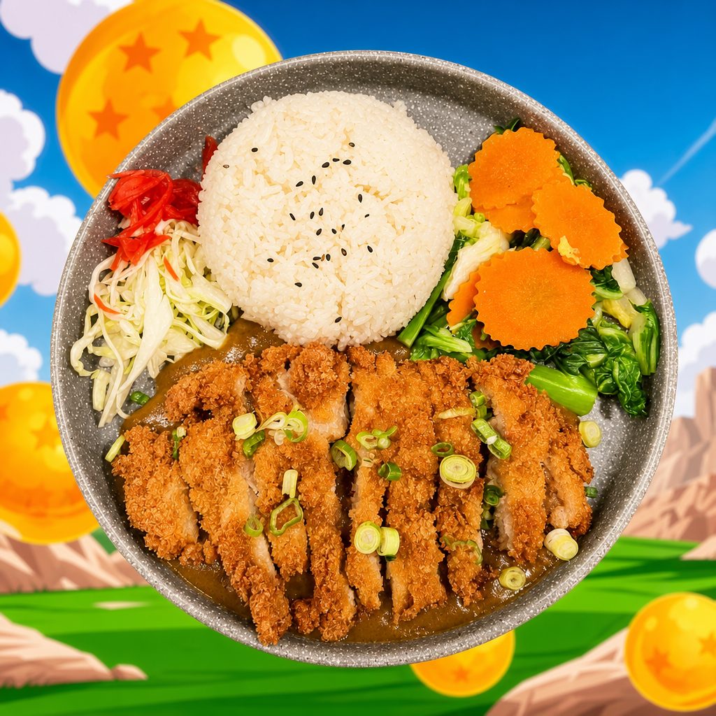 Chicken Katsu Curry Rice.