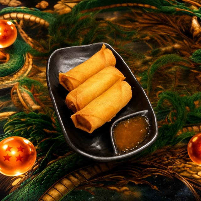 Veggie Spring Rolls (3pc).