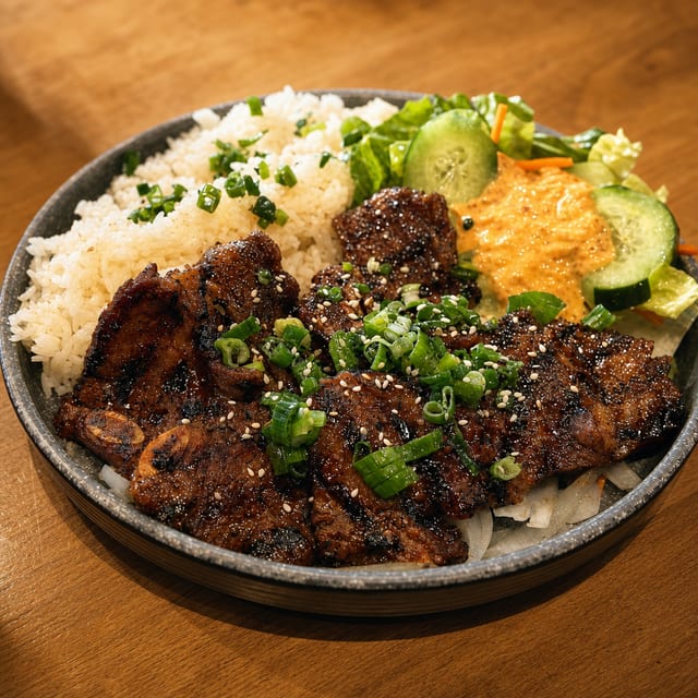 Grilled Short Rib Plate.