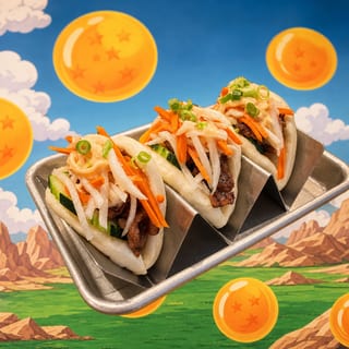 Grilled Pork Bao Bun