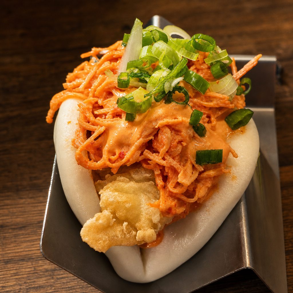 Dynamite Shrimp Bao Bun.