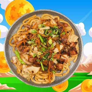 yaki udon (stir fried)